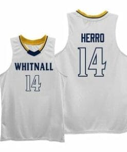 Tyler Herro #14 Whitnall High School Basketball Jersey White