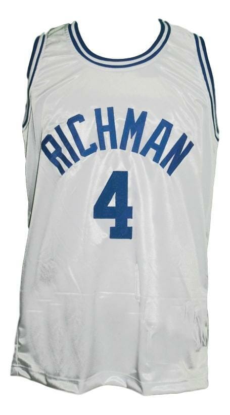 Tyrone Evans #4 Julia Richman HS Basketball Jersey Sewn White 2 Tyrone Evans #4 Julia Richman HS Basketball Jersey Sewn White
