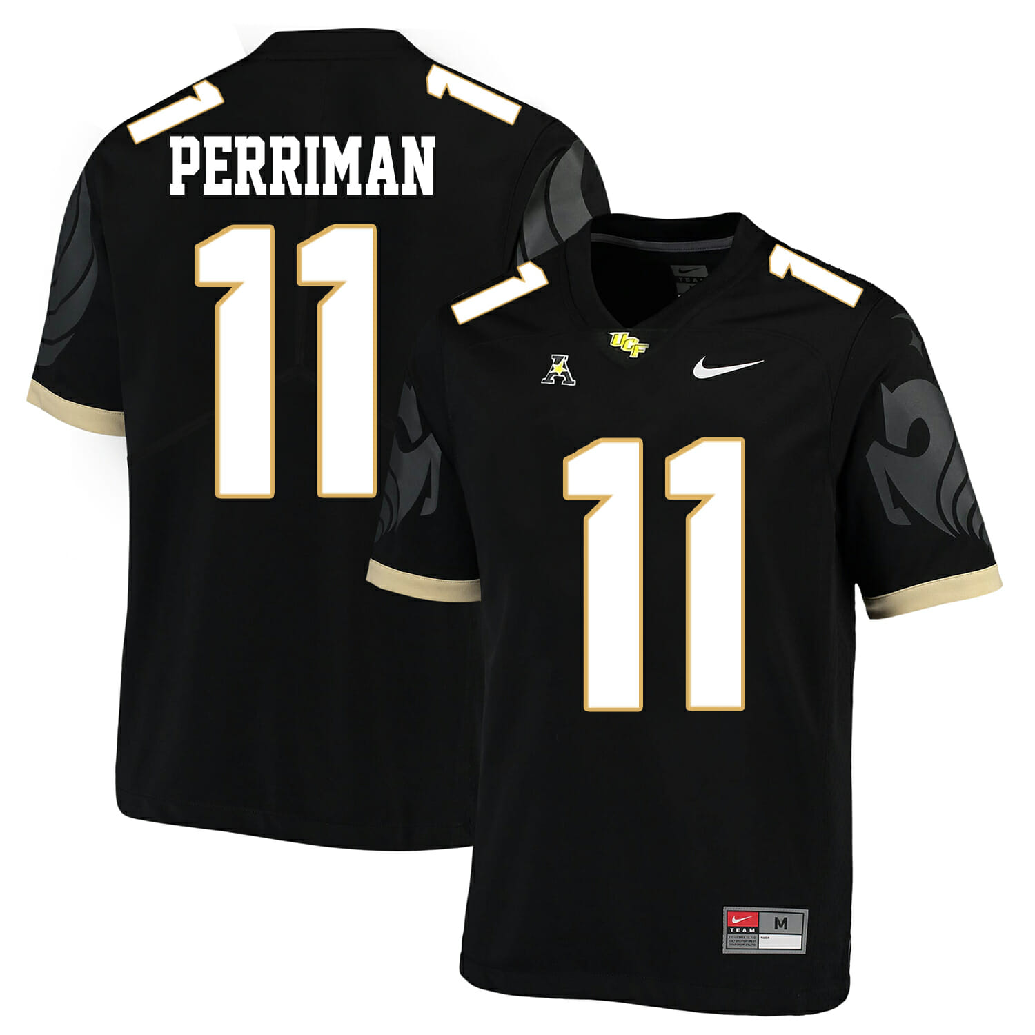 UCF Knights #11 Breshad Perriman NCAA College Football Jersey Black 1 UCF Knights #11 Breshad Perriman NCAA College Football Jersey Black