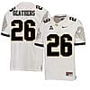 UCF Knights #26 Clayton Geathers NCAA College Football Jersey White 7 UCF Knights #26 Clayton Geathers NCAA College Football Jersey White