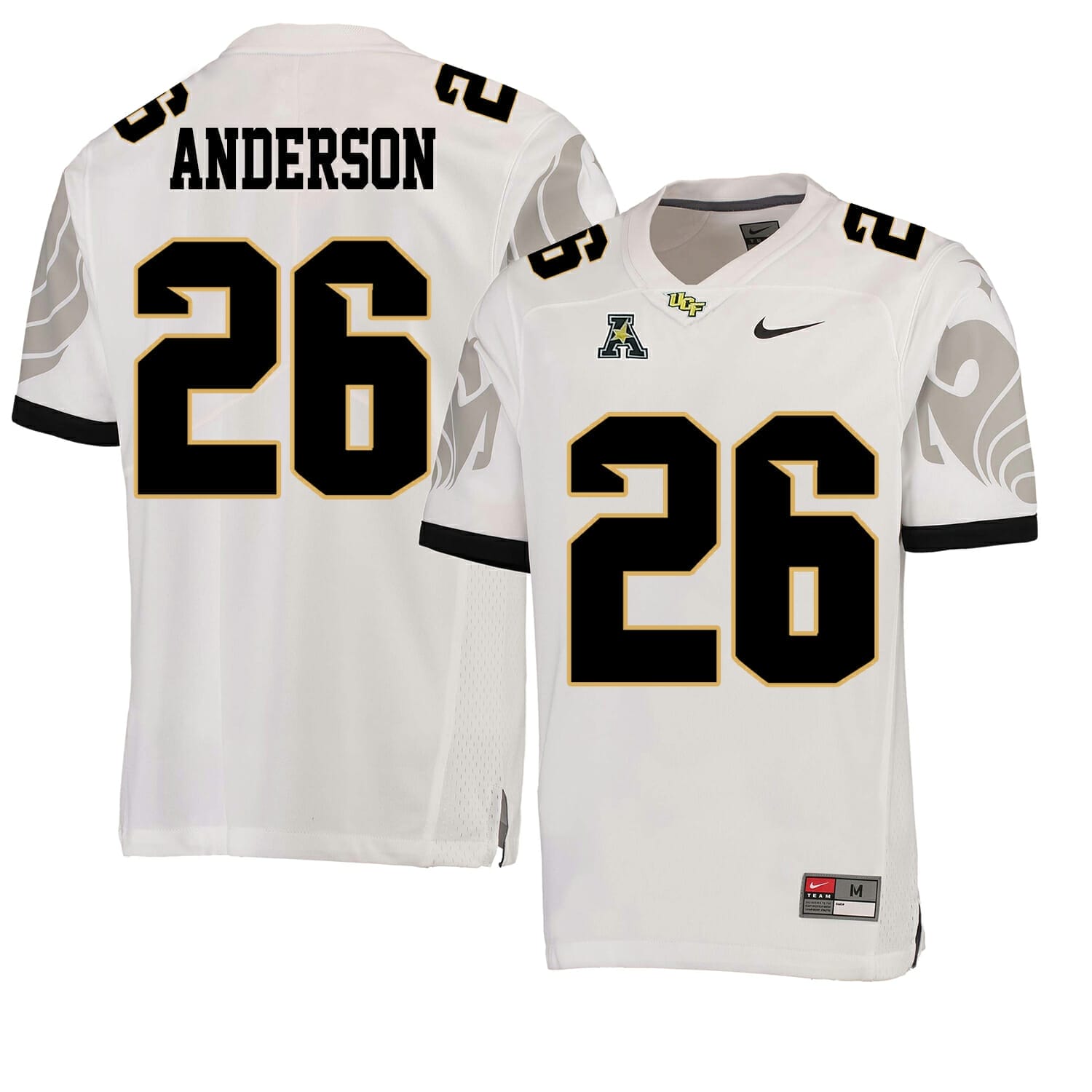 UCF Knights #26 Otis Anderson NCAA College Football Jersey White 1 UCF Knights #26 Otis Anderson NCAA College Football Jersey White