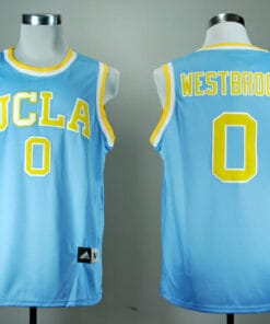 UCLA Bruins #0 Russell Westbrook NCAA Basketball Jersey Blue