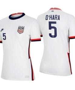 USWNT Kelley OHara Home White No.5 2020 Soccer Jersey