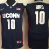 Uconn Huskies 10 Sue Bird NCAA Basketball Jersey Blue