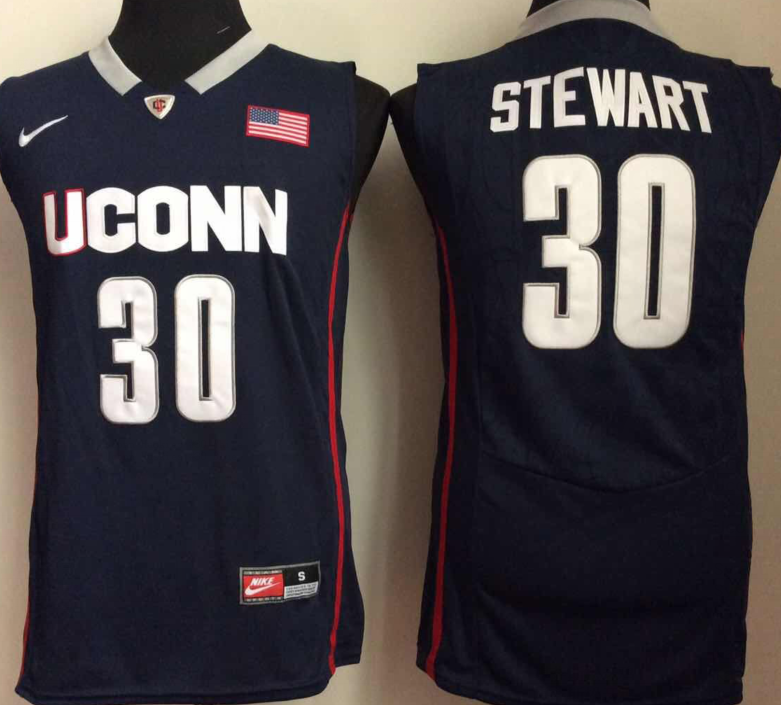 Uconn Huskies #30 Breanna Stewart NCAA Basketball Jersey Blue 1 Uconn Huskies #30 Breanna Stewart NCAA Basketball Jersey Blue
