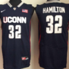 Uconn Huskies #32 Richard Hamilton NCAA Basketball Jersey Blue 5 Uconn Huskies 32 Richard Hamilton NCAA Basketball Jersey Blue