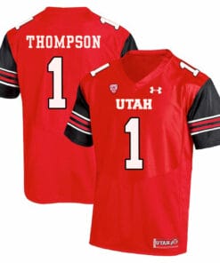 Utah Utes #1 Kendal Thompson NCAA College Football Jersey Red