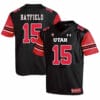 Utah Utes #15 Dominique Hatfield NCAA College Football Jersey Black