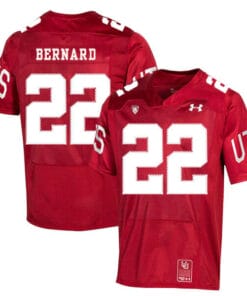 Utah Utes #22 Micah Bernard NCAA College Football Jersey Red