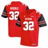 Utah Utes #32 Eric Weddle NCAA College Football Jersey Red 7 Utah Utes #32 Eric Weddle NCAA College Football Jersey Red