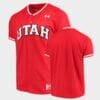 Utah Utes Custom Name Number Red College Baseball Ncaa Replica Jersey 5 Utah Utes Custom Name Number Red College Baseball Ncaa Replica Jersey