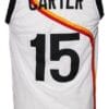 Vince Carter #15 Roswell Rayguns Basketball Jersey New Sewn White