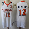 Virginia Cavaliers #12 DeAndre Hunter NCAA Basketball Jersey White 4 Virginia Cavaliers 12 DeAndre Hunter NCAA Basketball Jersey White