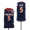 Virginia Cavaliers 5 Kyle Guy NCAA Basketball Jersey