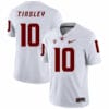 Washington State Cougars #10 Trey Tinsley College Football Jersey White 6 Washington State Cougars #10 Trey Tinsley College Football Jersey White