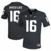 Washington State Cougars #16 Aaron Angelos NCAA Football Jersey Black 6 Washington State Cougars #16 Aaron Angelos NCAA Football Jersey Black