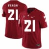 Washington State Cougars #21 Max Borghi NCAA Football Jersey Red 7 Washington State Cougars #21 Max Borghi NCAA Football Jersey Red