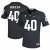 Washington State Cougars #40 Blake Mazza NCAA Football Jersey Black 6 Washington State Cougars #40 Blake Mazza NCAA Football Jersey Black