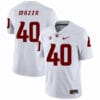 Washington State Cougars #40 Blake Mazza NCAA Football Jersey White