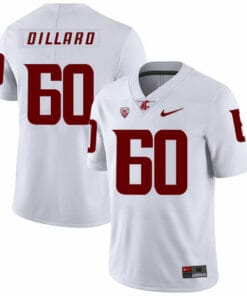 Washington State Cougars #60 Andre Dillard NCAA Football Jersey White