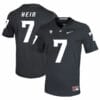 Washington State Cougars #7 Mel Hein Football Jersey Black