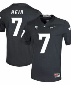 Washington State Cougars #7 Mel Hein Football Jersey Black