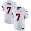 Washington State Cougars #7 Mel Hein Football Jersey White 7 Washington State Cougars #7 Mel Hein Football Jersey White