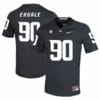 Washington State Cougars #90 Daniel Ekuale NCAA Football Jersey Black