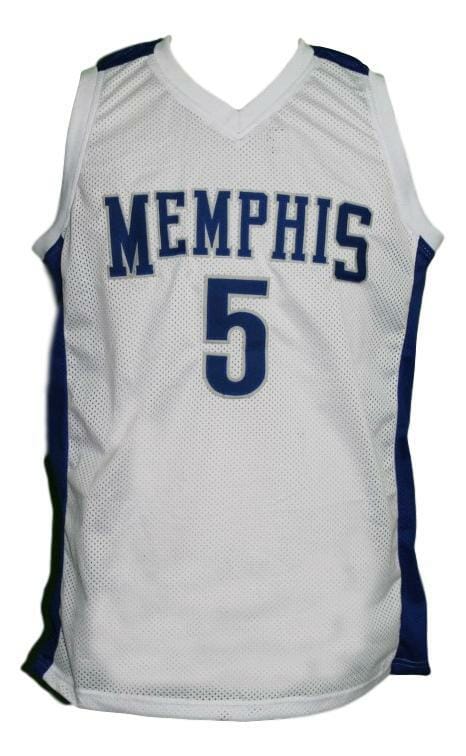Will Barton #5 Custom College Basketball Jersey New Sewn White