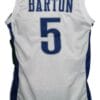 Will Barton #5 Custom College Basketball Jersey New Sewn White