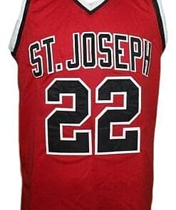 William Gates Hoop Dreams Movie Basketball Jersey New Sewn Red