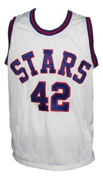 Willie Wise Utah Stars Retro 1972 Basketball Jersey New Sewn White 2 Willie Wise Utah Stars Retro 1972 Basketball Jersey New Sewn White