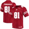Wisconsin Badgers #81 Troy Fumagalli NCAA College Football Jersey Red