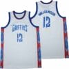 Zion Williamson 12 Spartanburg High School Alternate Basketball Jersey