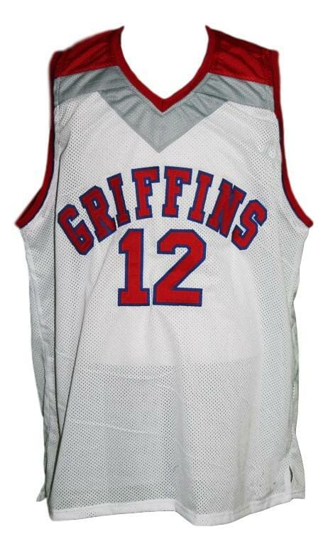 Zion Williamson #12 Spartanburg Griffins Basketball Jersey New White