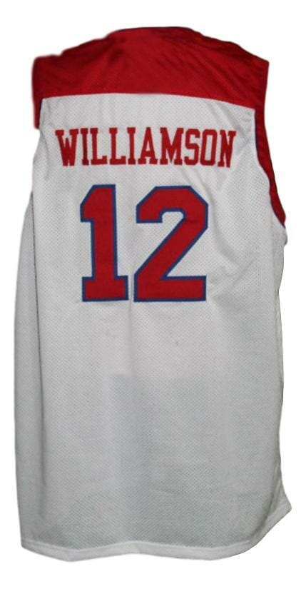 Zion Williamson #12 Spartanburg Griffins Basketball Jersey New White