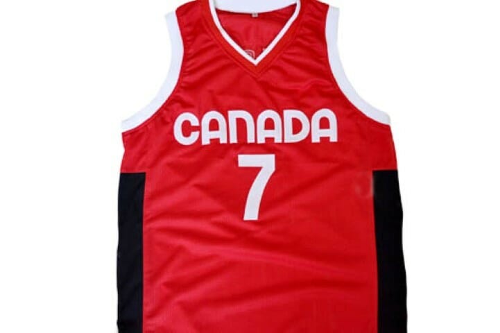 Steve Nash #7 Team Canada Basketball Jersey Red 2 Steve Nash #7 Team Canada Basketball Jersey Red