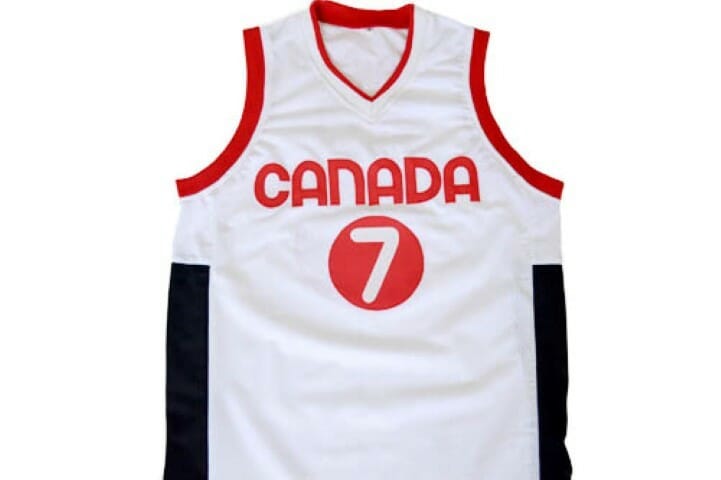 Steve Nash #7 Team Canada Basketball Jersey White 2 Steve Nash #7 Team Canada Basketball Jersey White