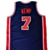 Shawn Kemp #7 Team USA Basketball Jersey Navy Blue