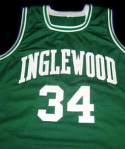 Paul Pierce #34 Inglewood High School New Basketball Jersey Green