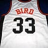 Larry Bird #33 Valley High School Basketball Jersey White