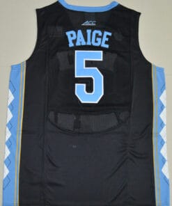 North Carolina Tar Heels #5 Marcus Paige NCAA Basketball Jersey Black