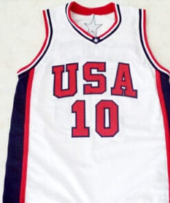 Kevin Garnett #10 Team USA New Basketball Jersey White