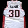 Stephen Curry #30 Davidson College Wildcats Basketball Jersey White
