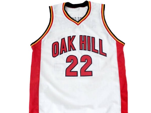 Carmelo Anthony #22 Oak Hill High School Basketball Jersey White 2 Carmelo Anthony #22 Oak Hill High School Basketball Jersey White