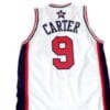 Vince Carter #9 Team USA BasketBall Jersey White