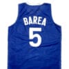 Jose JJ Barea #5 Puerto Rico Basketball Jersey Blue