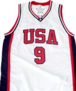 Vince Carter #9 Team USA BasketBall Jersey White