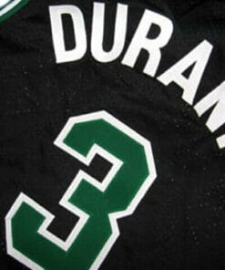 Alternative view of Kevin Durant #3 Montrose High School Basketball Jersey Black