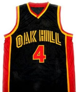 Rajon Rondo #4 Oak Hill High School Basketball Jersey Black